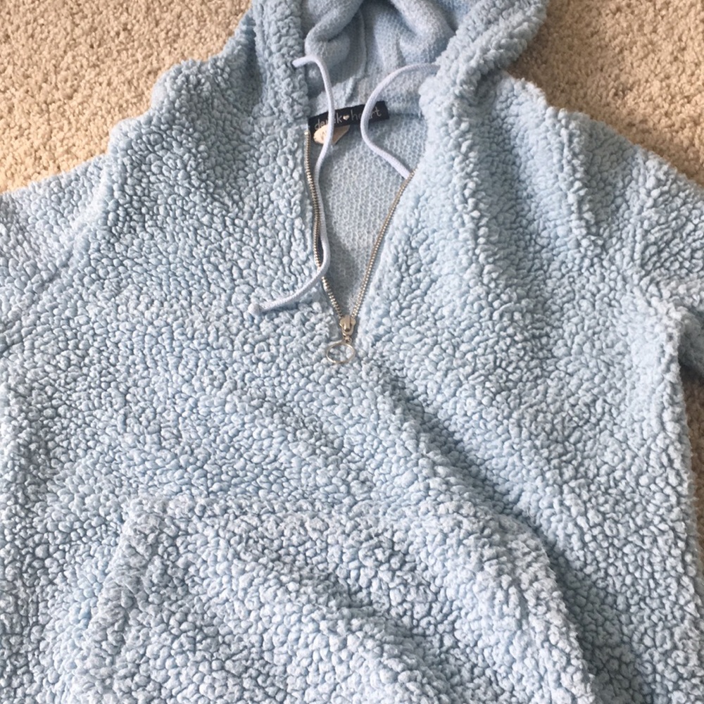 Fluffy sweater